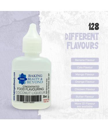 Baking Beauty and Beyond Concentrated Food Flavouring Oil - Dozen of Professional Quality Food Grade Flavouring Oil for Candy Making Baking Cooking Lip Balm and Lip Gloss - Coconut Liqueur (50ml) - Buy Online on SooperMarket.com