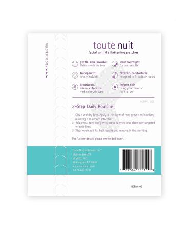 Toute Nuit Wrinkle Patches - Full Coverage Dolphin Face Tape for Around Mouth - 20 Patches - Buy Online on SooperMarket.com