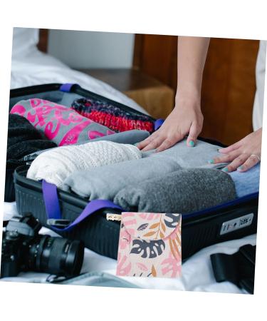 Beavorty 4pcs Menstrual Pad Storage Bag Set | Period Pouch Organizer for Girls | Cotton Linen Carry Case for Period Pads and Tampons - Buy Online on SooperMarket.com