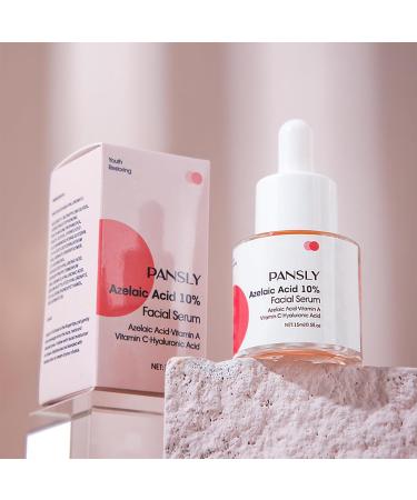 Azelaic Acid Serum 10% - Redness Relief & Skin Balance | Hyaluronic Acid Facial Serum - 0.5oz for All Skin Types - Buy Online on SooperMarket.com