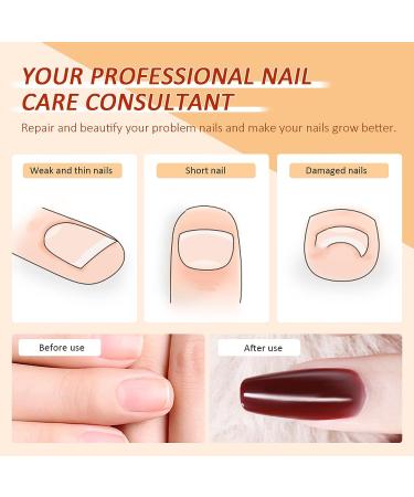 Saviland Poly Gel Nail Kit 7 Colors with Red Black Builder Gel - Nail Enhancement Starter Kit for Manicure Beginners - Buy Online on SooperMarket.com