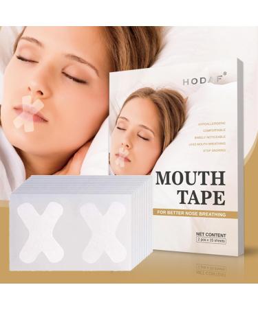 Anti-Snoring Mouth Tape for Sleep Apnea Relief - Odor-Free Lip Contact Adhesive - Buy Online on SooperMarket.com