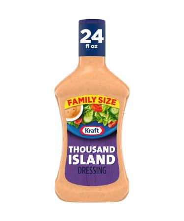 Kraft Thousand Island Salad Dressing Family Size (24 fl oz Bottle)
