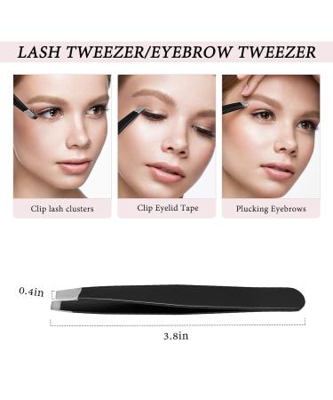 DIY Eyelash Extension Kit | 144 Pcs Thin Band Cluster Lashes with Mascara Brush, Glue, and Applicator | R-08 Kit (1 Count, Pack of 3) - Buy Online on SooperMarket.com