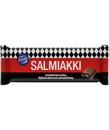 Fazer Salmiakki Milk Chocolate (100g)