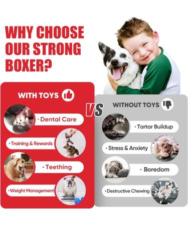 Zinbo Indestructible Dog Toys for Aggressive Chewers - Dark Brown, Medium/Large Breed - Buy Online on SooperMarket.com