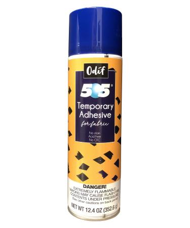 Odif USA 505 Spray and Fix Temporary Fabric Adhesive 12.4oz