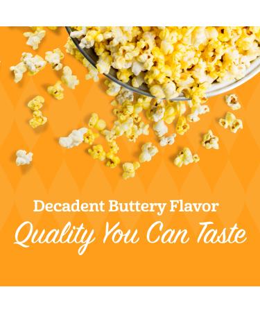 Franklin's Gourmet Popcorn Butter Flavored Coconut Oil - 14 oz Tub - Healthy & Delicious Movie Theater Taste - Gluten-Free, Vegan - Made in USA - Buy Online on SooperMarket.com