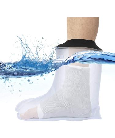 Floahazz Waterproof Cast Cover Leg for Adult Ankle Shower Bath Watertight Foot Protector Wounds for Swimming Bath Accessories - Buy Online on SooperMarket.com