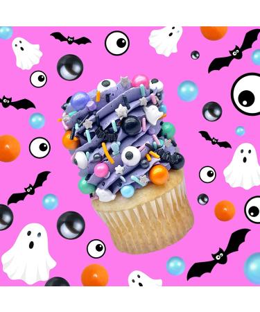 Manvscakes Sprinkles - Themed Sprinkles for Cake Decorating  Sprinkle Mix for Cookies  Ice Cream  Fondant Cake  Caramel Apples  Cupcakes & Other Desserts  Assorted Halloween & Fall Sprinkles  4 oz - Buy Online on SooperMarket.com