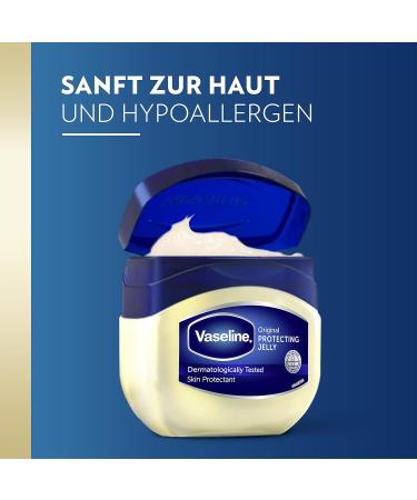 Vaseline Original Protecting Jelly 100ml | Dermatologically Tested Petroleum Jelly for Damaged & Dry Skin - Buy Online on SooperMarket.com