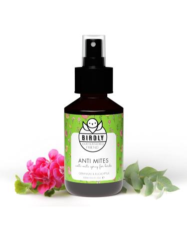 BIRDLY mite spray for ornamental birds - natural bird & chicken mite control 100ml