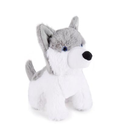 Zappi Co Children's Soft Cuddly Plush Toy Animal - Perfect Perfect Soft Snuggly Playtime Companions for Children (12-15cm /5-6") (Husky Dog) One Size Husky Dog