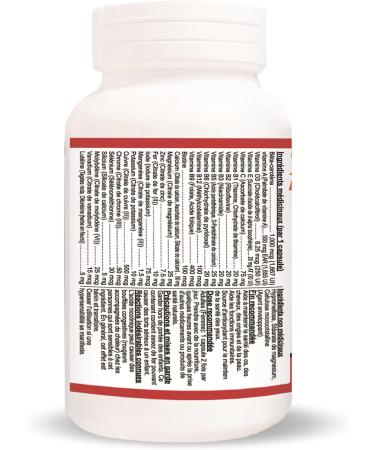 Nutridom Complete Women's Multivitamin | Iron Vitamin D3 B-Vitamins and Antioxidants C & E | Gluten-Free Non-GMO 60 Vegetable Capsules - Buy Online on SooperMarket.com