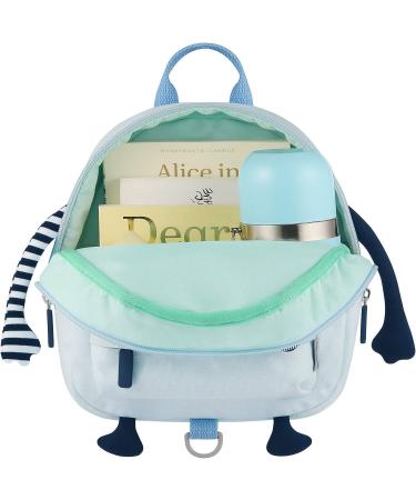 GAGAKU Mini Toddler Backpack for Boys 2-5 Years | Anti-Lost Preschool Backpack with Leash in Blue - Buy Online on SooperMarket.com