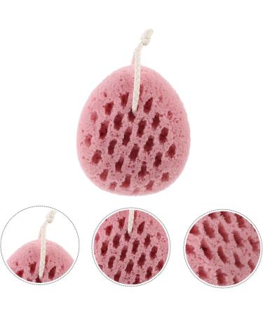 BCOATH Bath Stuff Body Wash Sponge Loofah Body Scrubber Exfoliating Sponge Bath Sponge Swirl Bath Shower Loofah Body Sponge Scrub Mesh Sponge Miss Bath Ball Frosted Pink Polyurethane - Buy Online on SooperMarket.com