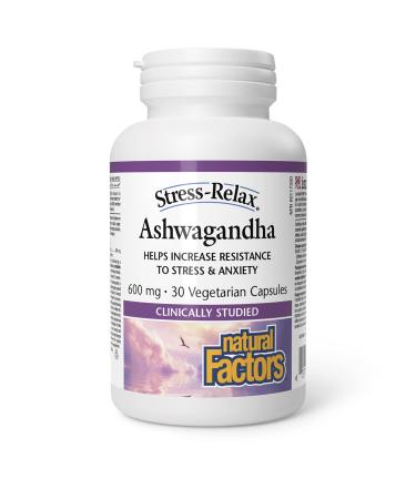 Ashwagandha 600mg Stress Relax 30Vcaps