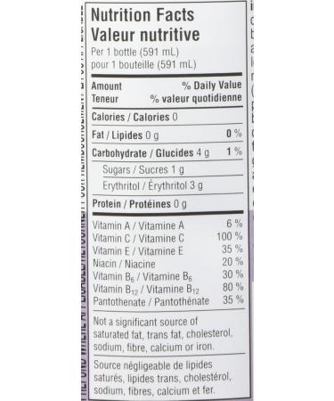 Glaceau vitaminwater zero Pack of 12 XOXOX 7.1 L - Buy Online on SooperMarket.com