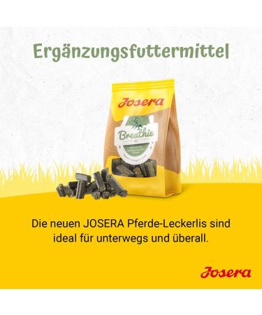 Josera Breathie Pferdeleckerli (900g) - Tasty Eucalyptus Horse Treats | Healthy Herbal Reward for Horses | Buy Internationally - Buy Online on SooperMarket.com
