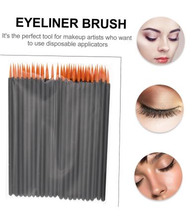 BELLIFFY 100pcs Disposable Eyeliner Brush Makeup Lip Lip Gloss Tool Brush Girl Fine Point 9x6.5cm As Shown - Buy Online on SooperMarket.com