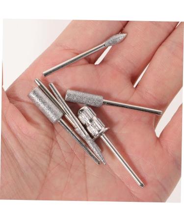 CORHAD 1 Set nail polisher nail polishing head nail sand bands manicure sanding bands professional nail drill nail drill bit pedicure sand belt Stainless Steel. Silicone. Quartz. Ceramics 7.1x5.7cm Picture 2 - Buy Online on SooperMarket.com