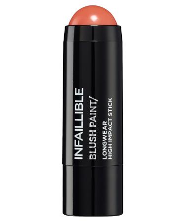 L'Or al Paris Infaillible Paint Chubby Stick Blush 02 Tangerine Mondrian - Long-lasting Makeup for Flawless Looks - International Shipping Available - Buy Online on SooperMarket.com