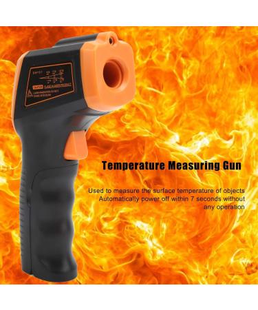 Infrared Thermometer Temperature Gun Strict Quality Control for Hot Engine Parts(orange) - Buy Online on SooperMarket.com
