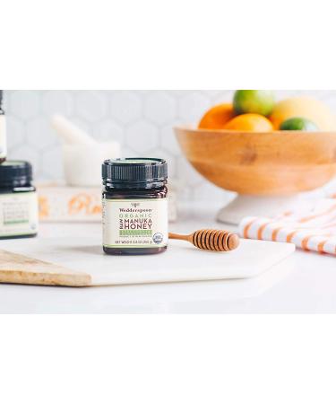 Buy Wedderspoon Organic Raw Manuka Honey KFactor 16 - 8.8 oz (250g) | Premium Health Benefits - Buy Online on SooperMarket.com