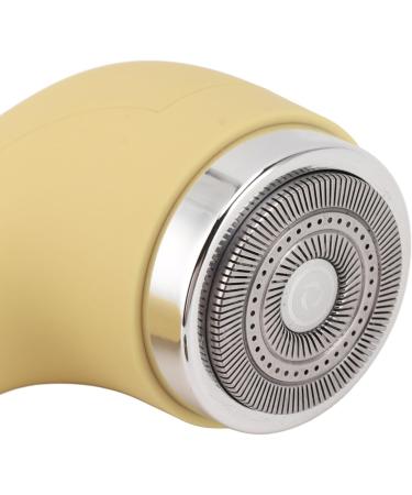 AYNEFY Portable Mini Beard Trimmer - Fast Motor Hair Remover for Travel | Compact & Lightweight | USB Cable Included (Yellow - Buy Online on SooperMarket.com