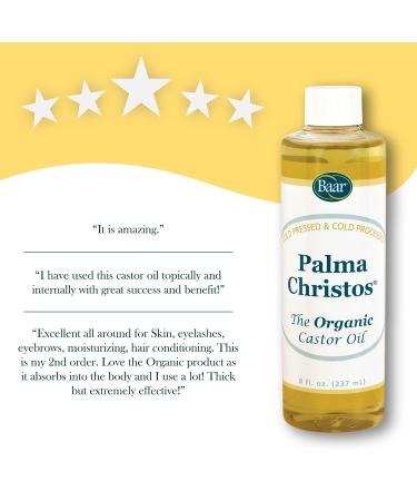 Baar Palma Christos Organic Castor Oil - 8 fl oz - Buy Online on SooperMarket.com