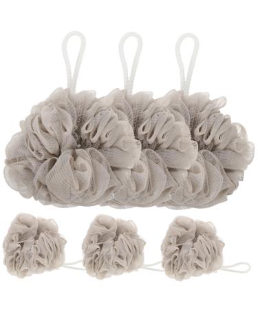 Angoily 6pcs Travel Bath Ball Adult Bath Sponge Travel Loofah with Case Exfoliating Body Wash Sponge Daily Use Bathing Ball Mesh Shower Sponge Sponges Daily Use Bath Sponge Bath Wipe Clean 1 Count (Pack of 1)