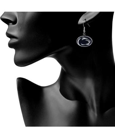 Siskiyou Sports NCAA Penn State Nittany Lions Chrome Dangle Earrings - Buy Online on SooperMarket.com