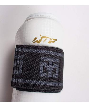 Mooto Korea Taekwondo Extera Forearm Protector - White, Size S (4.39-4.98ft) | MMA Kickboxing Training Gear - Buy Online on SooperMarket.com