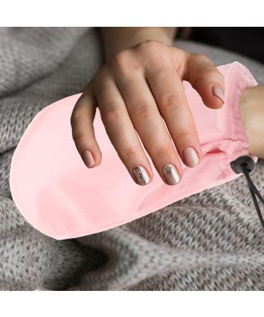 Gogogmee 1 Pair Wax Therapy Thermal Insulation Gloves Nail Art Hand Gloves Thermal Gloves Moisturizing Mitten Paraffin Wax Warming Mitten Work Glove Paraffin Bath Mittens Mitts Cotton 23.5X17.5X0.9CM - Buy Online on SooperMarket.com