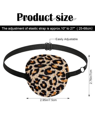 JSRQT 6 Pack Single Eye Patch Adjustable Eye Patch After Surgery Amblyopia Strabismus Lazy Eye Patches Super Soft Eye Mask for Pirate Cosplay Costume - Buy Online on SooperMarket.com