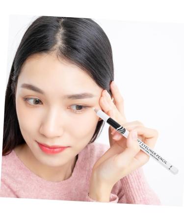 MUSISALY 20 Pcs Eyebrow Pencil Woman Makeup Tools Highlight Eyeliner Pencil Wooden Pole White - Buy Online on SooperMarket.com
