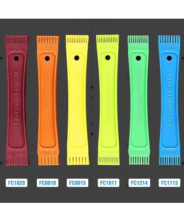 Puxyblue FCR6 Fin Comb Tool Set - Straighten AC Evaporator & Condenser Fins - Buy Online on SooperMarket.com