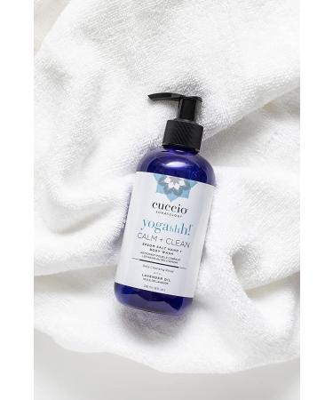 Cuccio Somatology Calm & Clean Epsom Salt Lavender Body Wash - 8 oz - Soothing & Nourishing for Deep Relaxation - Sore Muscle Relief - Chemical, Paraben & Dye Free - Buy Online on SooperMarket.com