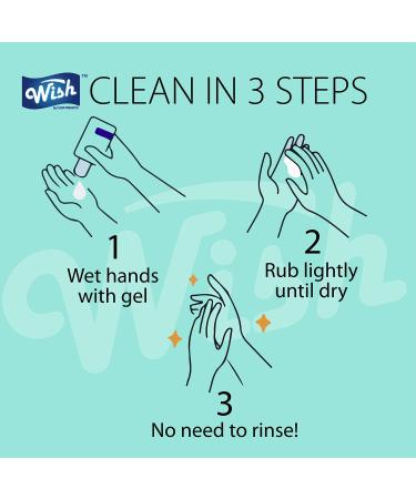 Wish Hand Sanitizer 67.6oz with Vitamin E, Pump, and Carry Handle - 4.22lb (1 Pack) - Buy Online on SooperMarket.com