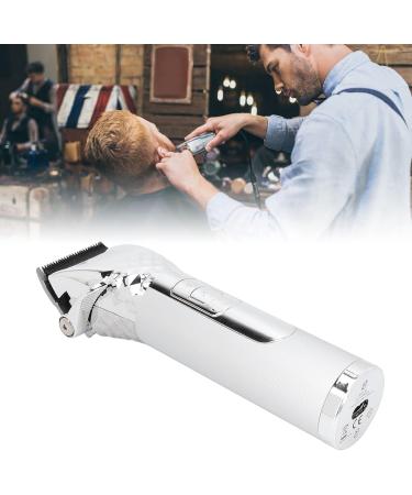 Detailed Trimmer Comfortable Handle Electric Hair Trimmer Hair Clippers Long Use Time for Business Trip for Short Hair for Traver Home (Silver) - Buy Online on SooperMarket.com