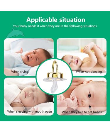 Light Silicone Pacifier Set - BPA-Free 0-6m Safe & Flexible Design (4 Pieces) - Buy Online on SooperMarket.com