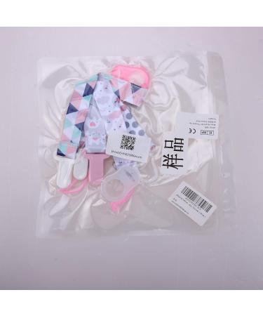 4-Piece Pacifier Band Set - Silicone Nucky Chain Clip for Baby Boys & Girls - Perfect Newborn Gift - Buy Online on SooperMarket.com