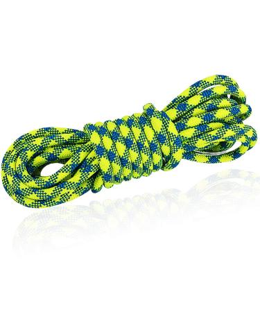 NewDoar 10.5mm(3/8in) Dynamic Rope,24KN(5399 lb) Robust Nylon Kernmantle Rope,3 Sizes Multipurpose Rope for Outdoor Mountaineering Rock Climbing Rescue(33ft/66ft/98ft) green 98ft/30M