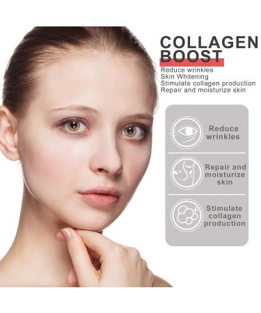 2PCS Collagen Boost Anti Aging Serum for Face | Skincare Glow And Protect | All Skin Types - Buy Online on SooperMarket.com