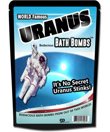 Uranus Bath Bombs XL- Fun & Funny Space Gags for Teen Boys and Men - Great Stocking Stuffers and Gift Ideas for Teens and Adults - Buy Online on SooperMarket.com