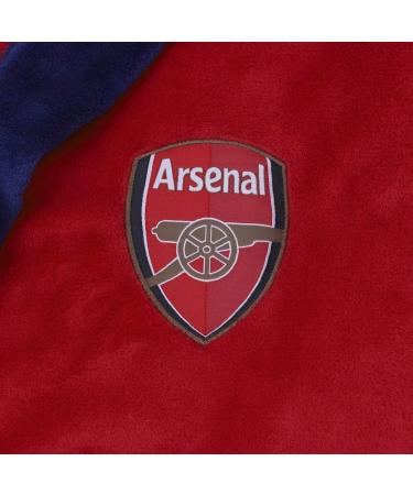 Arsenal FC Baby Fleece Hooded Bathrobe - Official Merchandise for Ages 2-3 Years - Red Gift - Buy Online on SooperMarket.com