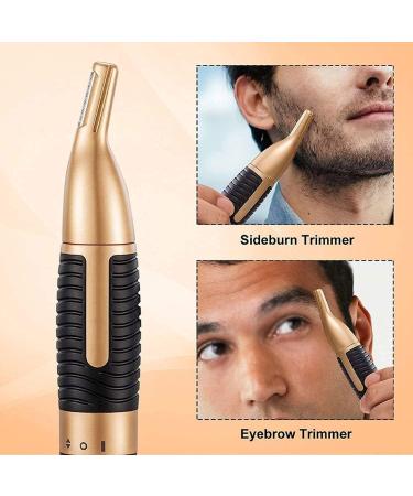 Portable Waterproof Nose and Ear Hair Trimmer - Electric Trimmer with Large-Capacity Storage for Easy Cleansing | Ideal for Home & Travel - Buy Online on SooperMarket.com