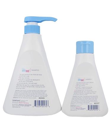 Sebamed Children's Baby Shampoo - Extra Mild Cleanser for Delicate Hair and Scalp - 750mL Value Pack - Buy Online on SooperMarket.com