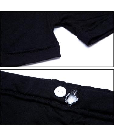 FEOYA Maternity High Waist Cotton Safety Shorts Pants 2pcs L (99-110 lb) - Elastic and Comfortable - Buy Online on SooperMarket.com