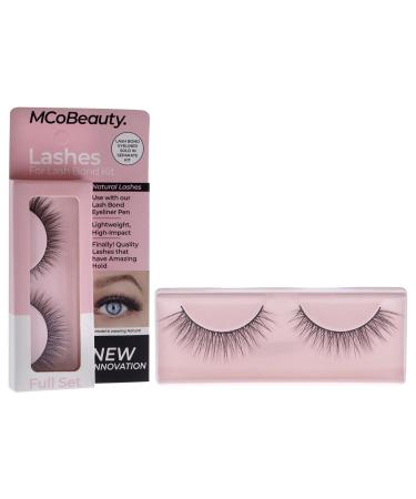 MCoBeauty Eye Lashes Kit - Lightweight Comfortable & Reusable - Instant Adhesion Customizable Fit - Perfect Hold for Natural Look - Buy Online on SooperMarket.com